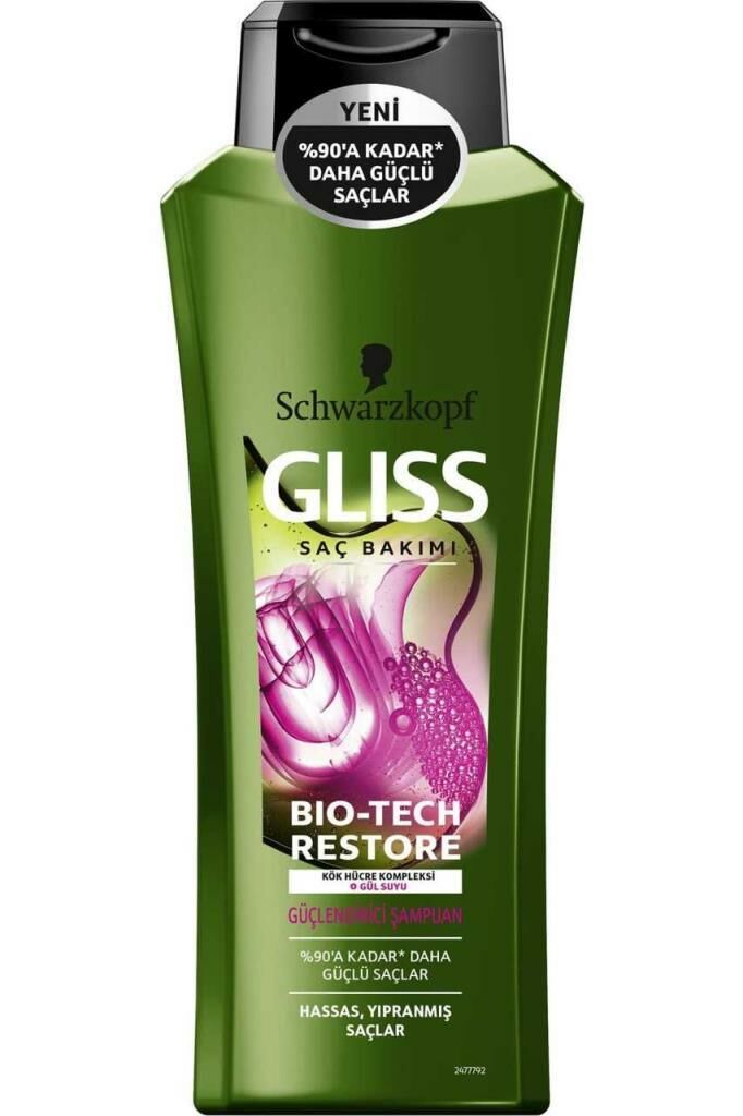 Gliss Bio-Tech Restore Güçlendirici Şampuan 525 ml