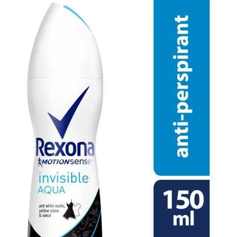 Rexona Invisible Aqua Deodorant 150 ml